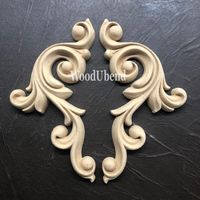 WoodUbend®1386.2 Decorative Scrolls (ett par) - 17.5x8cm