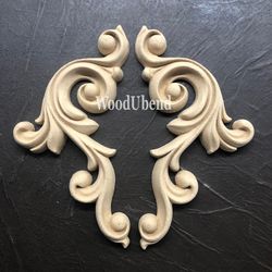 WoodUbend®1386.2 Decorative Scrolls (ett par) - 17.5x8cm
