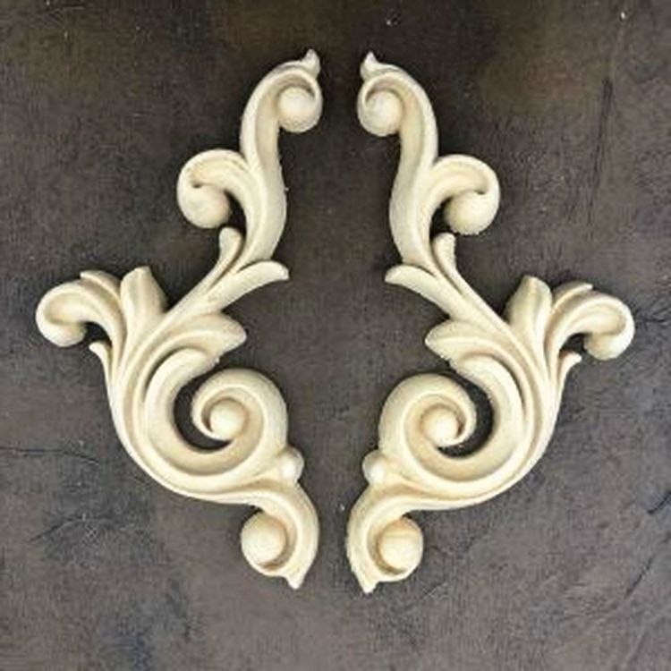 ORNAMENT - WoodUbend - Decorative Scrolls WUB1386-7