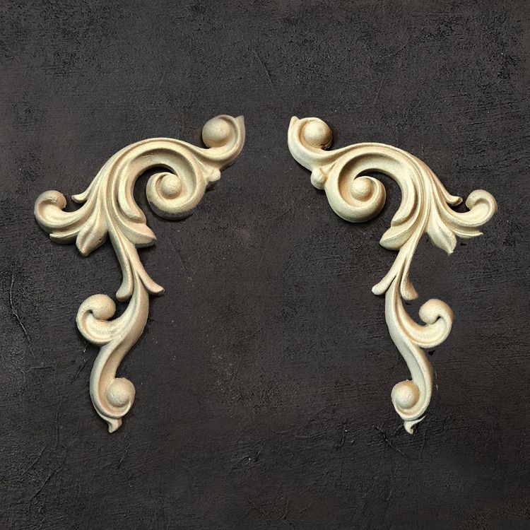 ORNAMENT - WoodUbend - Decorative Scrolls WUB1386-7