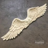 WoodUbend® 0960.1 LARGE Angel Wings - ca 43x9.5 cm