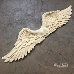 WoodUbend® 0960.1 LARGE Angel Wings - ca 43x9.5 cm
