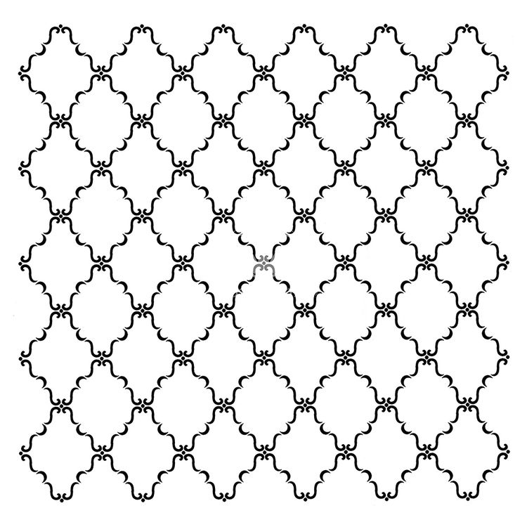 SCHABLONER - Posh Chalk Premium Stencil - Dainty Trellis