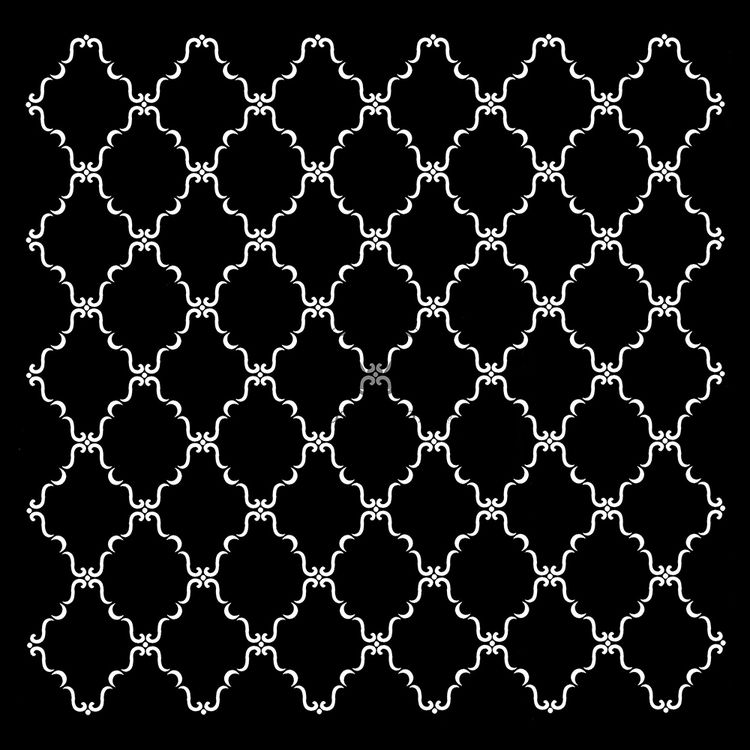 SCHABLONER - Posh Chalk Premium Stencil - Dainty Trellis