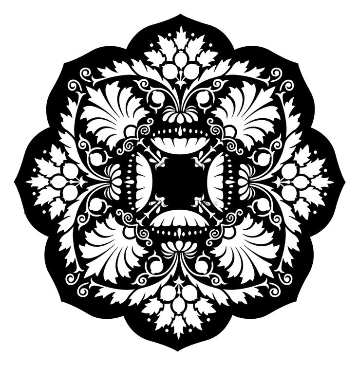 SCHABLONER - Posh Chalk Premium Stencils - Sue Chic's Mandala