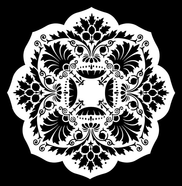 SCHABLONER - Posh Chalk Premium Stencils - Sue Chic's Mandala