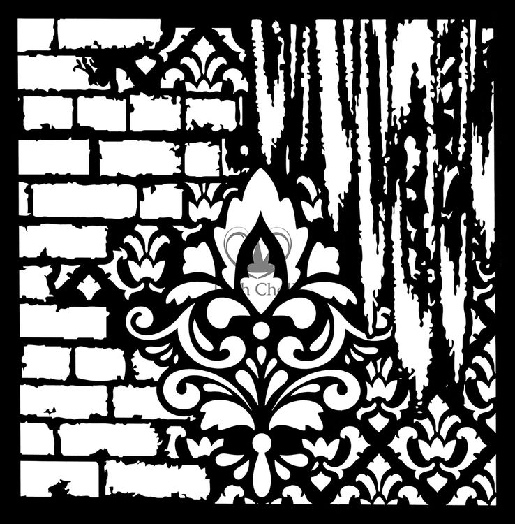 SCHABLONER - Posh Chalk Premium Stencils - Secret Garden