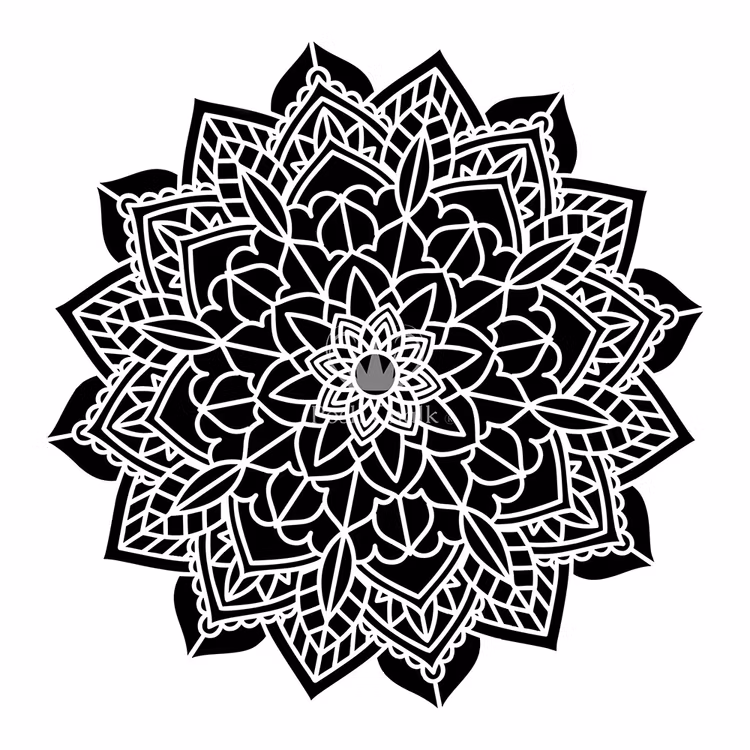 SCHABLONER - Posh Chalk Premium Stencils - Wall Mandala