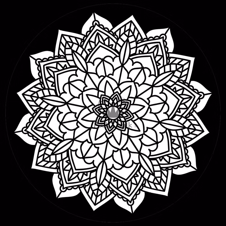 SCHABLONER - Posh Chalk Premium Stencils - Wall Mandala