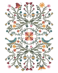 MINT By Michelle Transfer - FOLK ELEMENT - A1 ca 84x59cm