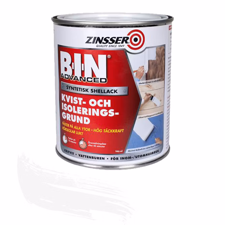 GRUNDFÄRG Zinsser B-I-N Advanced - Stain Blocker