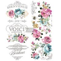 Re Design Décor Transfers® - Fuchsia Sunset 56x76cm