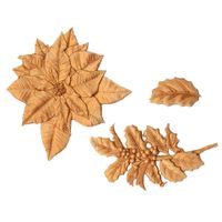 ReDesign Décor Moulds® - Silikonform - Perfect Poinsettia (ca 13x20cm)