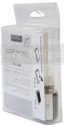 Re Design® - Stämpeldyna + färg 10ml - SILVER