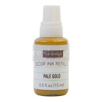 Re Design® - Stämpelfärg Refill 15ml - PALE GOLD