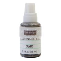 Re Design® - Stämpelfärg Refill 15ml - SILVER