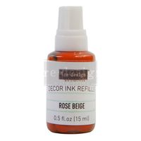 Re Design® - Stämpelfärg Refill 15ml - ROSE BEIGE