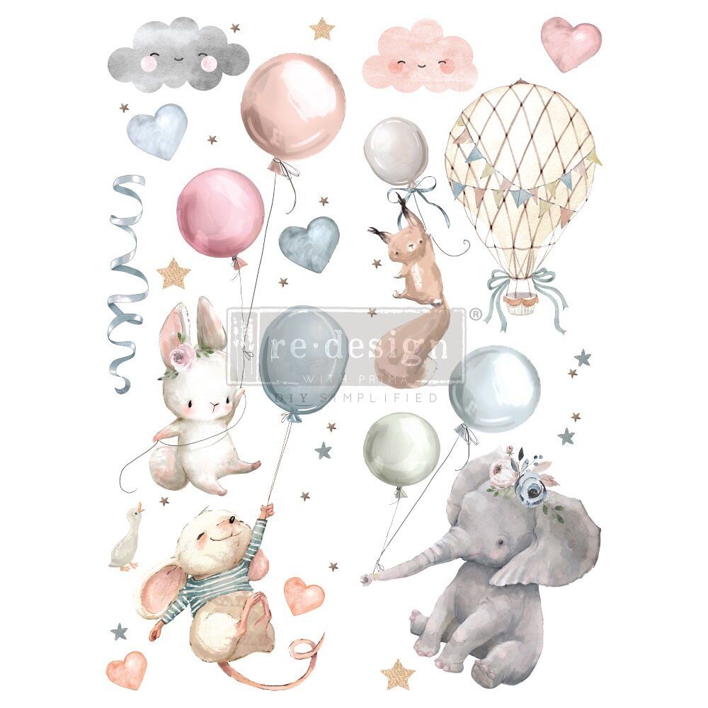 TRANSFER - Re Design Décor Transfers - Sweet Dreams