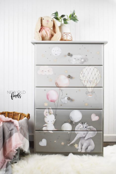 TRANSFER - Re Design Décor Transfers - Sweet Dreams - Photo credit @NewOldFinds