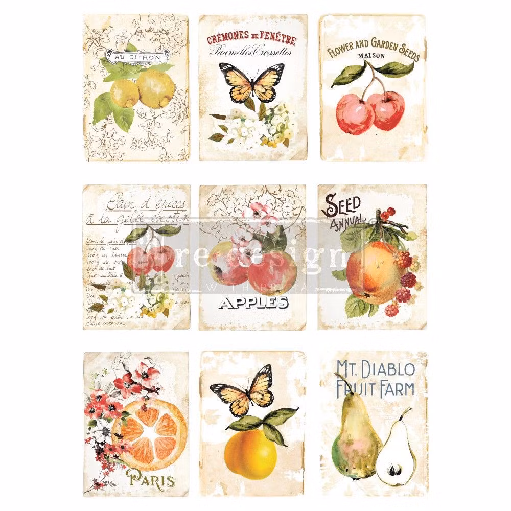 TRANSFER - Re Design Décor Transfers - Sweet Apricot