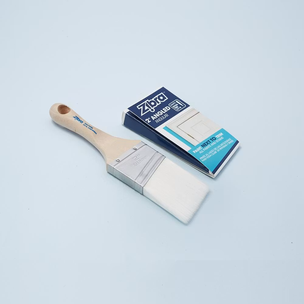 PENSEL - Zibra PRECISION CUT-IN - Vinklad / avsmalnande snickeri- & möbelpensel