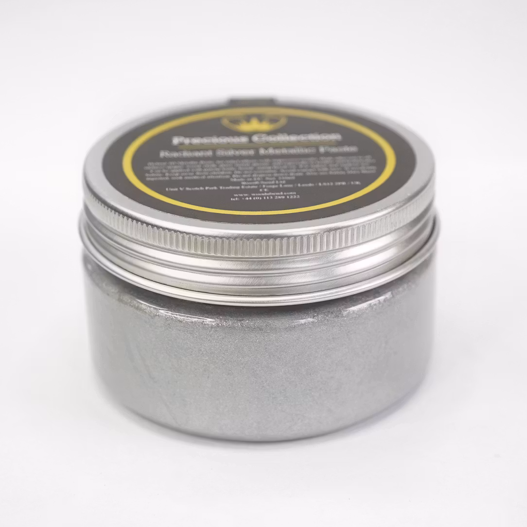 EMBOSSINGPASRA - Posh Chalk Precious Metallic Paste - RADIANT SILVER