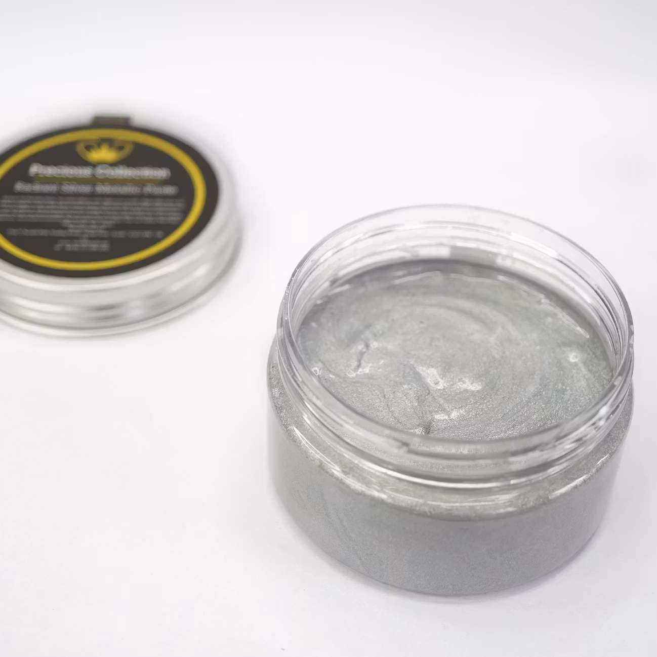 EMBOSSINGPASRA - Posh Chalk Precious Metallic Paste - RADIANT SILVER