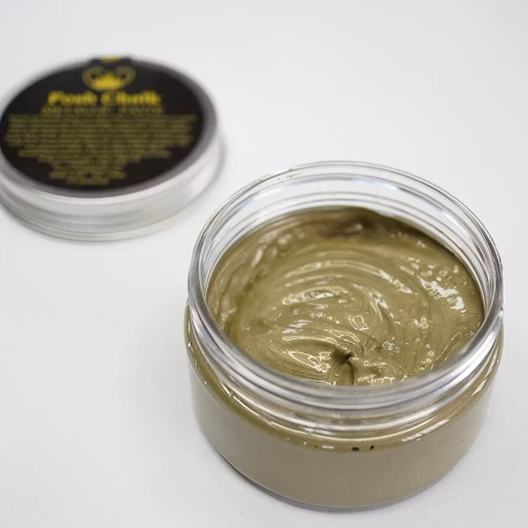 EMBOSSINGPASTA - Posh Chalk Metallic Paste - GREEN BRONZE