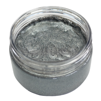 Posh Chalk® TEXTURED Metallic Paste 110ml - BLACK GRAPHITE