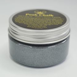 Posh Chalk® TEXTURED Metallic Paste 110ml - BLACK GRAPHITE