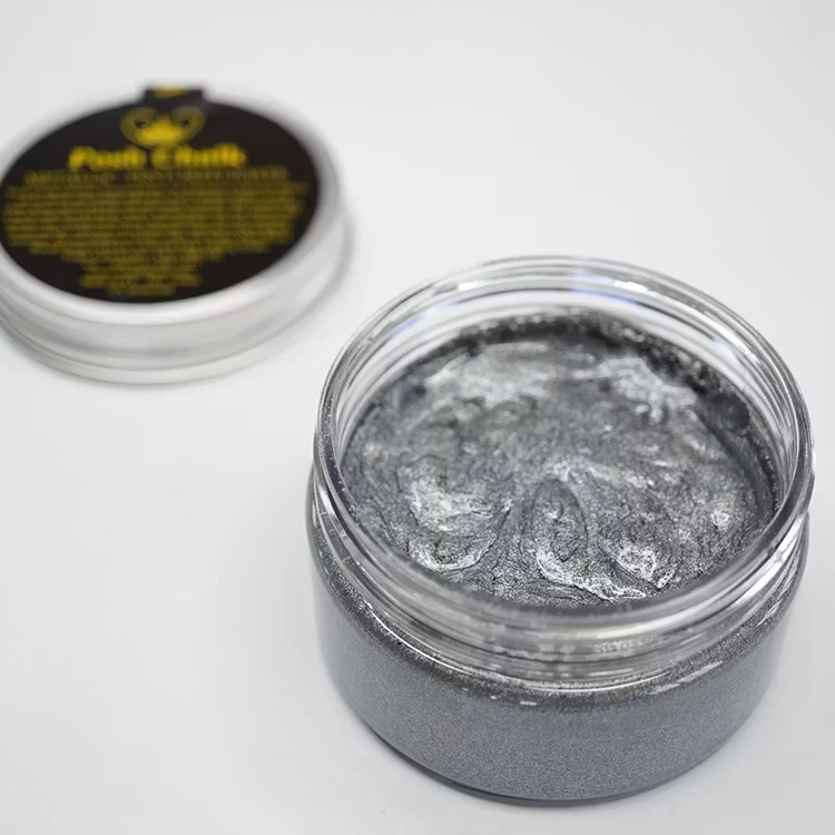 STRUKTURPASTA - Posh Chalk Metallic Texture Paste - BLACK GRAPHITE
