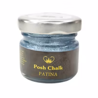 Posh Chalk® AQUA Patina - Metallisk förgyllningspasta 30ml - PRUSSIAN BLUE