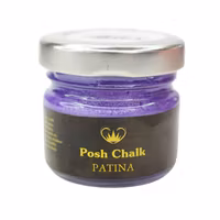Posh Chalk® AQUA Patina - Metallisk förgyllningspasta 30ml - VIOLET