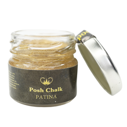 Posh Chalk® Patina - Förgyllningsvax 30ml - PALE GOLD