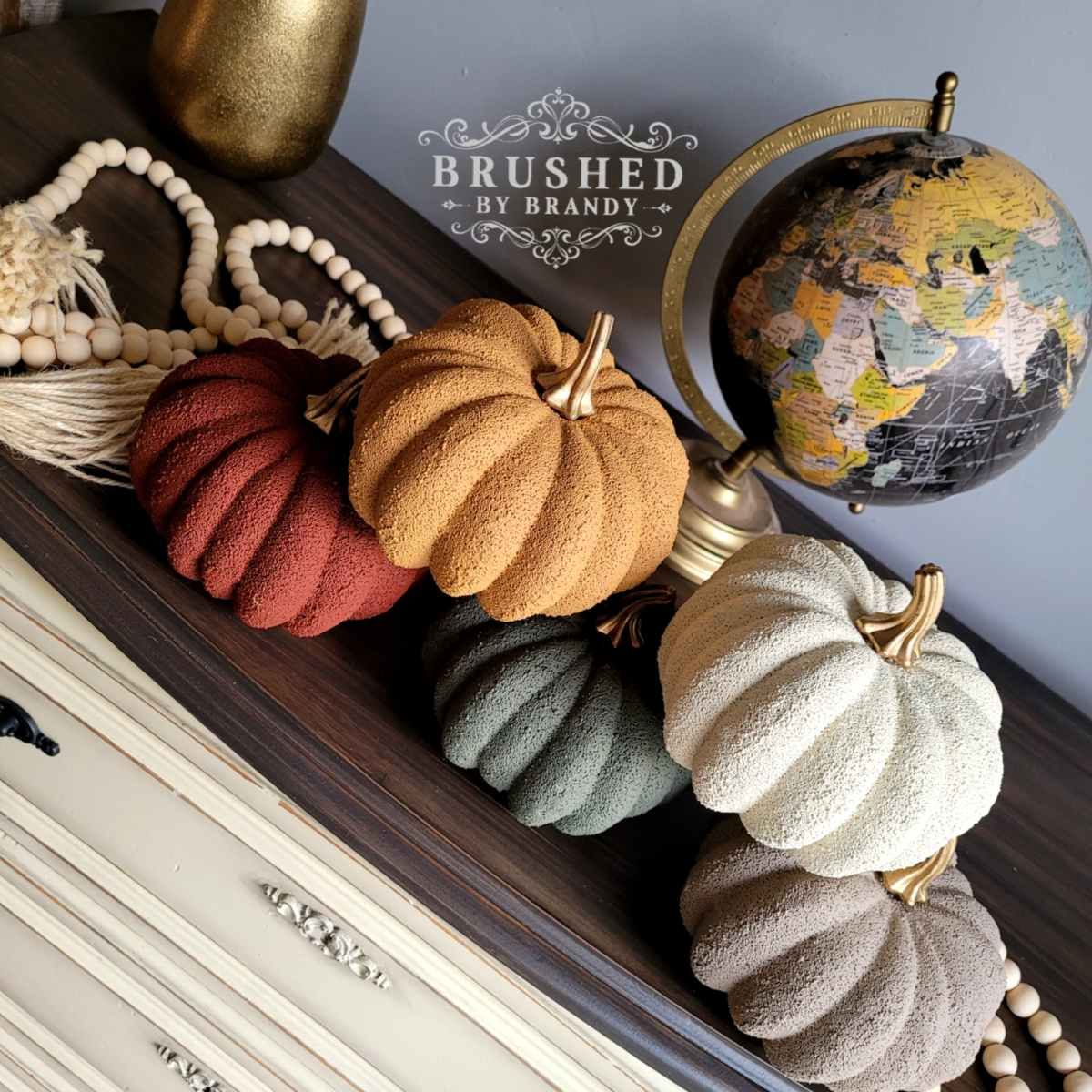 Dixie Belle CHALK Mineral Paint - Cashmere - Photo credit @brushedbybrandy