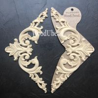 WoodUbend® Pediments 28x15cm WUB2093 (2-pack)