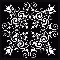 Autentico Schablon - Corner No:1 Ella (L) ca 43x43cm