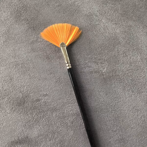 Solfjäderspensel Toray (#4) - Bedd ca 4.5cm