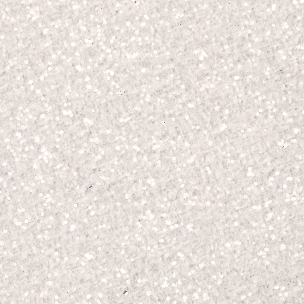 Glitter i ströburk 110g - Vitt
