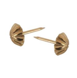 Dekorationsspik Ø9.5mm - Blomknopp Mässing - Säljes per Hg