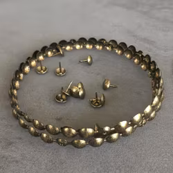 Möbelspiklängd Ø11.3mm Antik Mässing