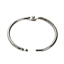 Bokring - Ringar med klämma Ø 3.8cm - Set med 8st