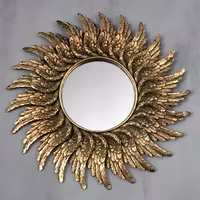 Filipiniana - Sunburst Wings - Väggdekoration med spegel (M) Ø 47cm