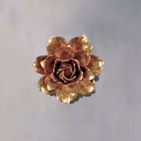 Filipiniana - Wall Rose - Vägg / Bordsdekoration (XS) Ø 12cm