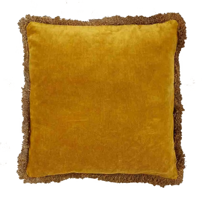 Jakobsdals Kuddfodral - Pure Velvet - Golden Mustard