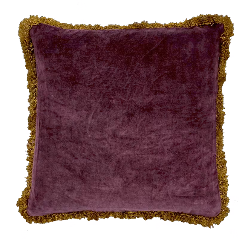Jakobsdals Kuddfodral - Pure Velvet - Plum