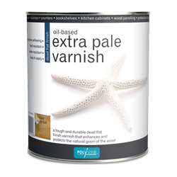 Polyvine Extra Pale Oil-based Varnish (oljeburet lack som gulnar minimalt) 500ml