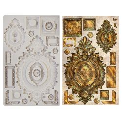 Finnabair - Imaginarum Mould - Silikonform - Grungy Frames