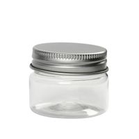 Plastburkar med aluminiumlock 35ml / 10-pack