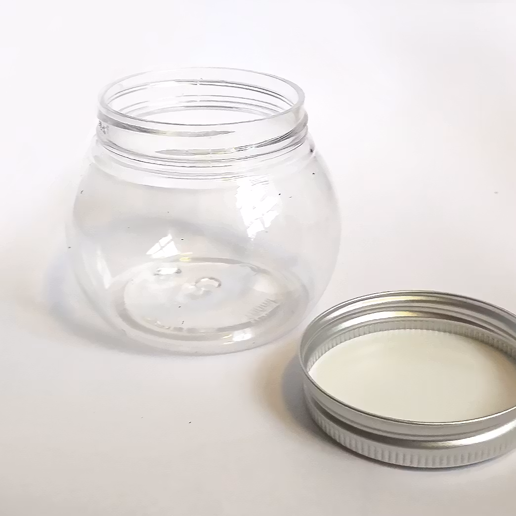 Plastburk Globe med aluminiumlock 100ml